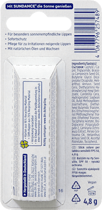 Lippenpflegestift sensitiv, LSF 50, 4,8 g