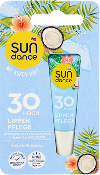 Lippenpflegetube mit Kokos-Duft, LSF 30, 10 ml