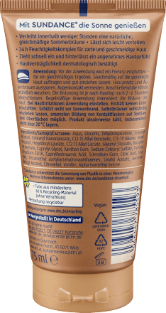 Zelfbruinende crème voor het gezicht, 75 ml