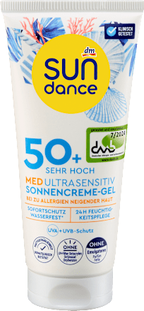 Sonncreme Gel MED ultra sensitiv, LSF 50+, 100 ml