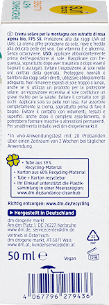 Sonnencreme Alpin sensitiv mit Kälteschutz, LSF 50, 50 ml