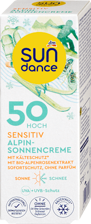 Sonnencreme Alpin sensitiv mit Kälteschutz, LSF 50, 50 ml