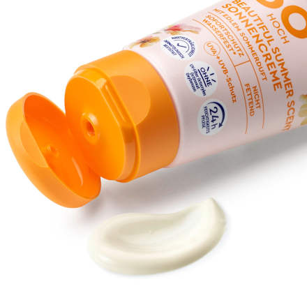 Sonnencreme beautiful summer scent, LSF 50, 100 ml