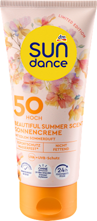 Sonnencreme beautiful summer scent, LSF 50, 100 ml