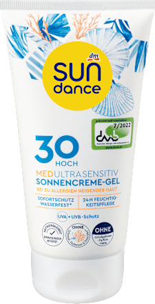 Sonnencreme Gel, MED ultra sensitiv, LSF 30, 150 ml