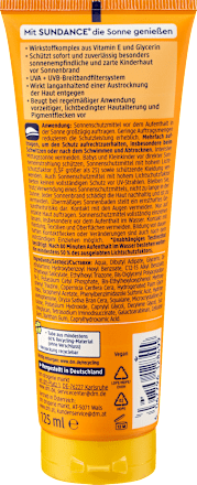 Sonnencreme Kids, LSF 50 Überfüller, 125 ml SUNDANCE