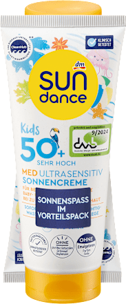 Sonnencreme Kids MED ultra sensitiv LSF 50+ (2 Stück), 200 ml