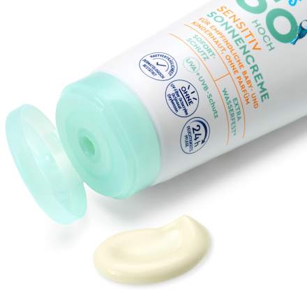 Sonnencreme Kids sensitiv LSF 50, 125 ml