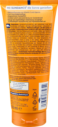 Sonnencreme LSF 50+, 100 ml SUNDANCE