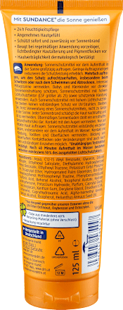 Sonnencreme LSF30 Überfüller, 125 ml SUNDANCE