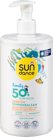 Sonnencreme sensitiv family, LSF 50+, 750 ml