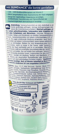 Sonnencreme sensitiv LSF 30, 100 ml