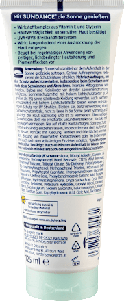 Sonnencreme sensitiv, LSF 50, 125 ml