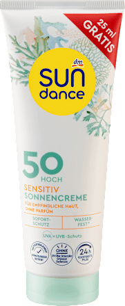 Sonnencreme sensitiv, LSF 50, 125 ml