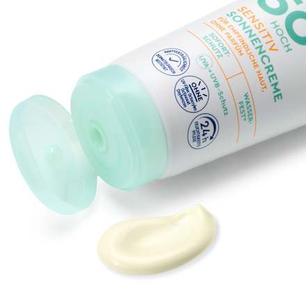 Sonnencreme sensitiv, LSF 50, 125 ml