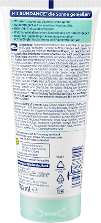 Sonnencreme sensitiv LSF 50, 100 ml SUNDANCE