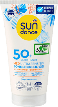 Sonnencremegel MED ultra sensitiv LSF 50+, 150 ml