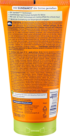 Zonnebrandgel Sport SPF 50, 150 ml