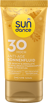 Sonnenfluid Gesicht Anti Age LSF 30, 50 ml SUNDANCE
