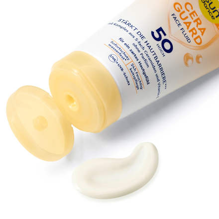 Sonnenfluid Gesicht cera guard face fluid, LSF 50, 50 ml