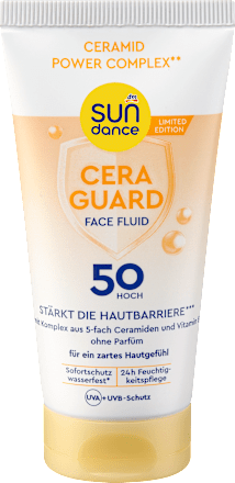 Sonnenfluid Gesicht cera guard face fluid, LSF 50, 50 ml