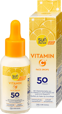 Zonnebrandcrème voor het gezicht met vitamine C, SPF 50, 30 ml