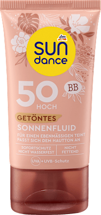 Sonnenfluid Gesicht getönt, LSF 50, 50 ml