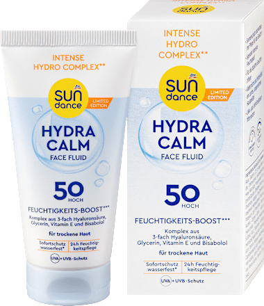 Sonnenfluid Gesicht hydra calm face fluid, LSF 50, 50 ml
