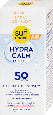 Sonnenfluid Gesicht hydra calm face fluid, LSF 50, 50 ml