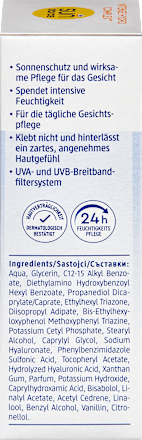 Sonnenfluid Gesicht hydra calm face fluid, LSF 50, 50 ml