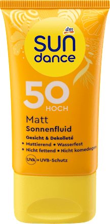 Sonnenfluid Gesicht matt LSF 50, 50 ml
