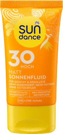 Matterende zonnebrandcrème voor het gezicht, SPF 30, 50 ml