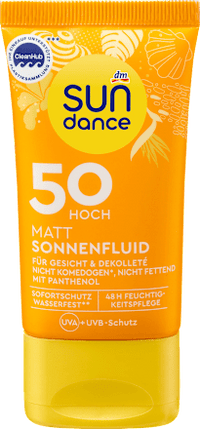 Sonnenfluid Gesicht, mattierend LSF 50, 50 ml