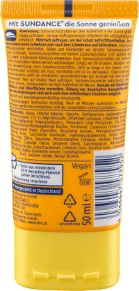 Sonnenfluid Gesicht mattierend LSF 50, 50 ml SUNDANCE