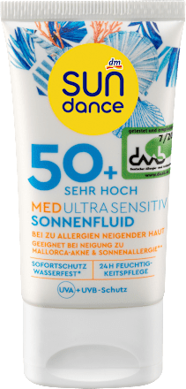 Sonnenfluid Gesicht MED ultra sensitiv, LSF 50+, 50 ml