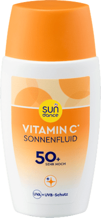 Sonnenfluid Gesicht mit Vitamin C, LSF 50+, 50 ml