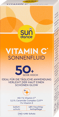 Sonnenfluid Gesicht mit Vitamin C, LSF 50+, 50 ml