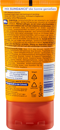 Sonnenfluid Gesicht, Schutz & Bräune LSF 30, 50 ml SUNDANCE
