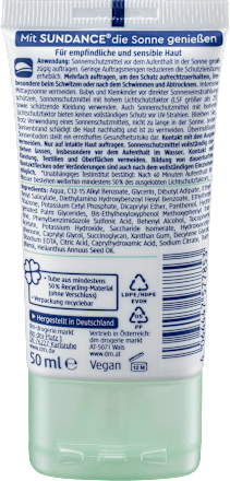 Sonnenfluid Gesicht sensitiv LSF 30, 50ml, 50 ml SUNDANCE