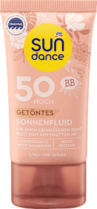 Getinte zonnebrandcrème, SPF 50, 50 ml