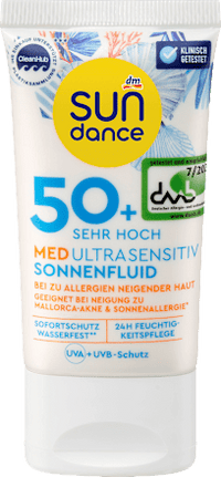 Sonnenfluid MED ultra sensitiv LSF 50+, 50 ml