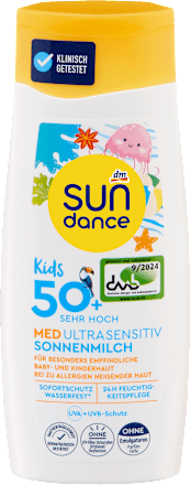 Sonnenmilch Kids MED ultra sensitiv LSF 50+, 200 ml