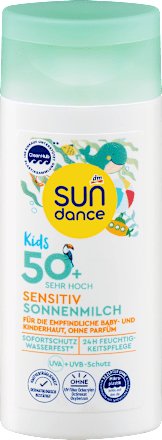 Sonnenmilch Kids sensitiv LSF 50+, 50 ml