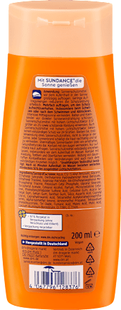 Sonnenmilch mit Schimmer & tropischem Duft, island breeze,LSF 30, 200 ml SUNDANCE