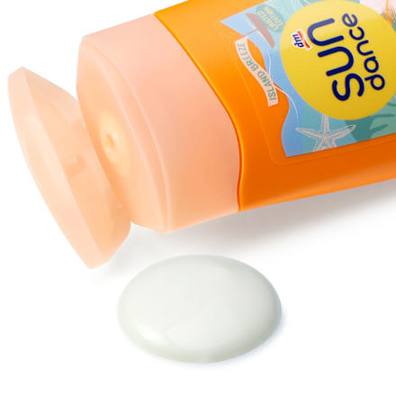 Sonnenmilch mit tropischem Duft, island breeze, LSF 30, 200 ml SUNDANCE