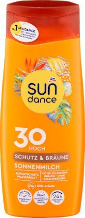SUNDANCE Sonnenmilch Schutz & Bräune, LSF 30, 200 ml