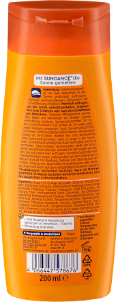 Sonnenmilch Schutz & Bräune, LSF 30, 200 ml SUNDANCE