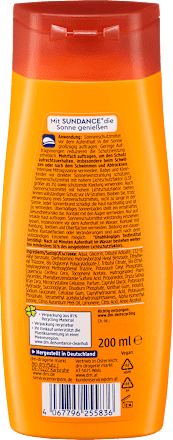 SUNDANCE Sonnenmilch Schutz & Bräune, LSF 30, 200 ml