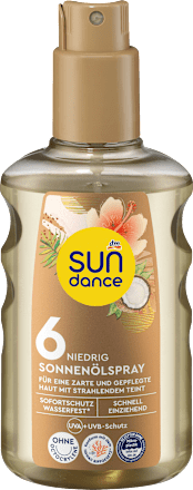 Zonnebrandolie spray SPF 6, 200 ml
