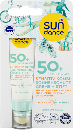 Sonnenschutz Kombi Creme + Stift sensitiv LSF50+ (25ml + 3g), 1 St SUNDANCE